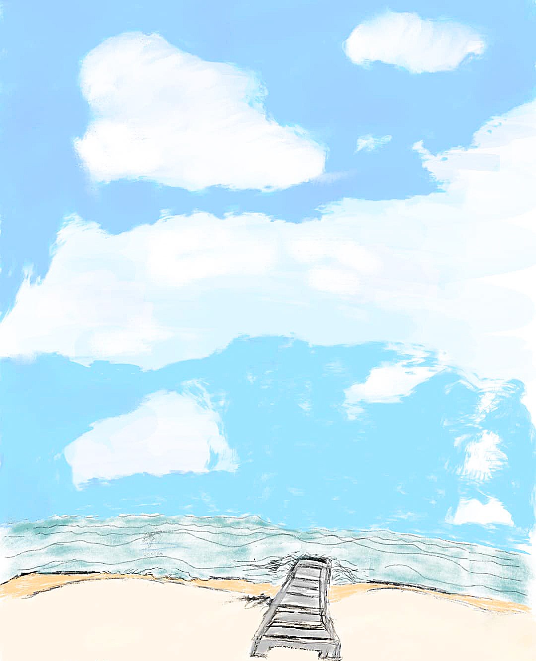 the sky is always blue