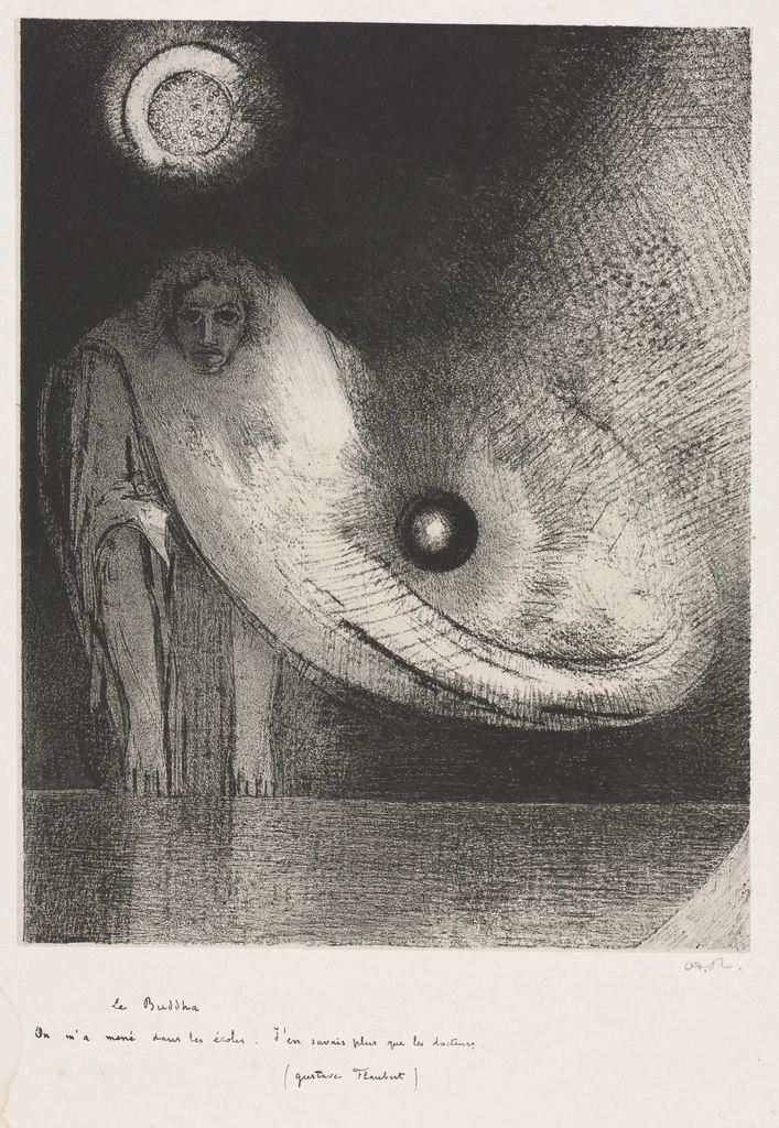the clot; Buddha Odilon Redon, Auguste Clot